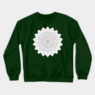 Floral Mandala Crewneck Sweatshirt